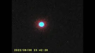 Blue orb UFO UAP.  All these videos I have been posting have were filmed of my back deck.
