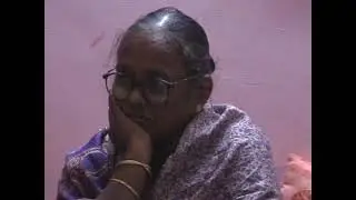 Late Sister Sarojinamma Gaaru sharing her testimony in 2006 with my parents.