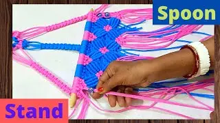 Simple and Easy Macrame Spoon Holder#new #macramezone #diy