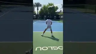 Lloyd Harris Practice #shorts #tennis