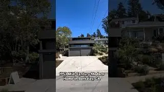 Современный дом середины века 1953 года в Беркли, Калифорния #housetour #hometour #bayarea #alban...
