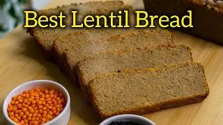 Gluten-Free Style Lentil Chia Bread, Vegan & Easy, Mrs Vegan