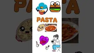 Food , pasta, cupcake, donut, Learn English for kids #food #learning #kids #pizza  Yes Yes Fruits