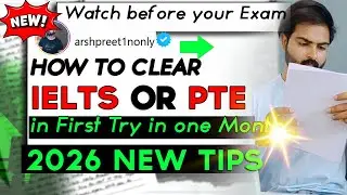 Как сдать IELTS или PTE с первой попытки всего за месяц &mdash; не сдавайте экзамен до этого видео
