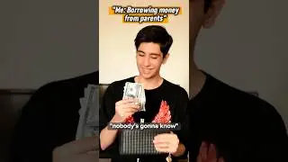 stealing money from Parents?!..😂