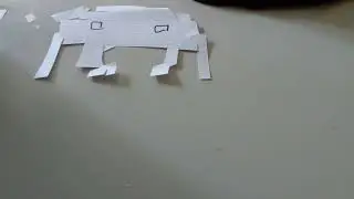 Space invaders stop motion xd