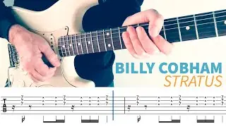 TOMMY BOLIN  - Stratus - guitar cover with TAB