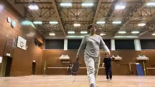 2025-01-07  Pickleball Doubles, Mosh/Yosuke vs Rie/Tamaki at Taishido