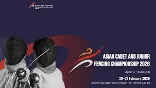 Asian Junior Fencing Championships 2026 Jakarta - Day 1 - Piste Red