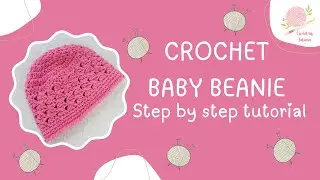 Easy Crochet Baby Beanie Tutorial - Perfect for Beginners (Newborn Size)