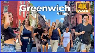 【4K】WALK in Greenwich Village Manhattan New York City vlog