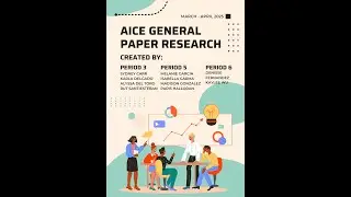 AICE GENERAL PAPER RESEARCH PROJECT (FULL NAME IN DESCRIPTION)