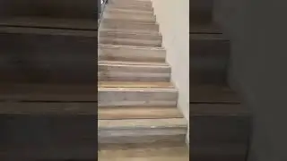 Installation of spc water proof flooring.