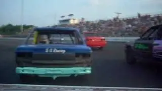 Sportsdrome Speedway Indiana FWD Front Wheel Drive Heat Race May 29, 2010