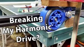 Assembling, testing, and ruining my harmonic drive.