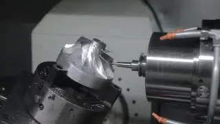Ultra Precision 5-Axis CNC Machining of Impeller | CNC Manufacturing Services 🚀🛠️