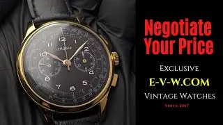 80 Years Old Very Rare Vintage Lemania Chronograph Cal.2310 / Vintage 1940s