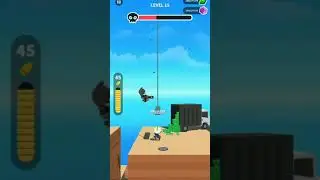 Johnny Trigger Vs Boss || Bose fight || mini gun ||#johnnytrigger