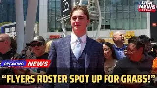 Flyers Training Camp Shakeup: Who Wins the Final Roster Spot? 🏒 । USA NEWS TODAY