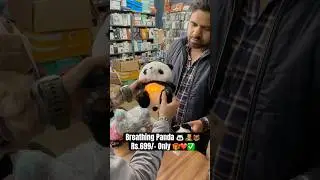 Breathing panda 🐼 🧸🐻 or teddy 700rs only 😱✅❤️ #trendyourstyle #shorts #gadgets #breathingteddy