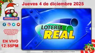 Loter&iacute;a Real en VIVO 🔴 | Jueves 4 de diciembre 2025 - 12:55 PM #Loter&iacute;aRealDeHoy