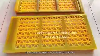 polyurethane screen panel, mining screen panel, pu screening media