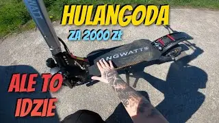 Mega szybka hulajnoga za 2000zł / Ale to idzie - ANGWATT F1 - Test i Unboxing - Recenzja Opinia