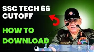 SSC TECH 66 CUTOFF | Indian Army SSC Tech-66 Shortlisted | SSC Tech 66 SSB Dates & Cutoff
