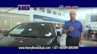 Thanksgiving Weekend Sale at Henry Brown Buick and GMC