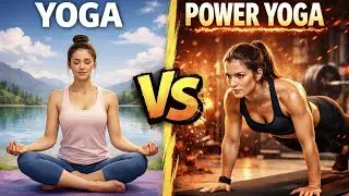 Yoga vs power yoga / Relaxation vs strength #HK.FITFLOW_OFFICIAL