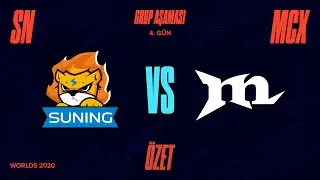 Suning ( SN ) vs Machi Esports ( MCX ) Ma&ccedil; &Ouml;zeti | Worlds 2020 Grup Aşaması 4. G&uuml;n