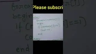 System verilog interview question, count number of ones #systemverilog