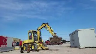 Used Mecalac 12MTX | Used Wheeled Excavator | equippo.com | Used heavy equipment