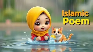 little muslim rhymes || Islamic poem || rain rain go away poem Islamic version || islamic rhymes