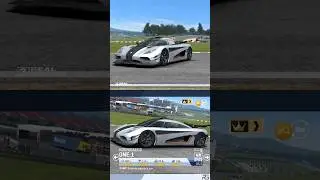KOENIGSEGG ONE:1 Gameplay, Engine Sound and Dashboard | Real Racing 3 Shorts