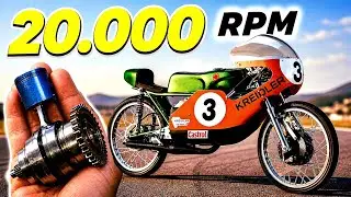 50 куб. см, 6 скоростей и 20 000 об/мин! 2-тактный, который ЗВУЧАЛ КАК ДЬЯВОЛЬСКИЙ КОМАР