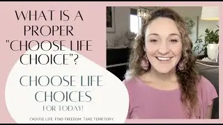 A Proper Choose Life Choice