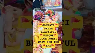 Ganpati Bappa Cute Little Ganpati Bappa #viral #trending #ganpati #shortsfeed #shorts #ytshorts #yt