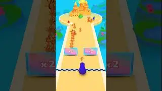 Little Fish 🎏🐟 Fish Run 3D Count Master #shorts #viral