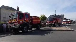 Défilé des Sapeurs-Pompiers du Cher SDIS 18 Congrès Départemental 2016