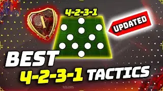 *UPDATED* THE BEST 4231 CUSTOM TACTICS - FC 24 (META INSTRUCTIONS & TACTICS)