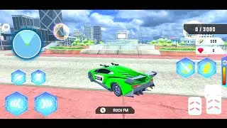 Flying Police Helicopter Car Transform Robot Games - Android Gameplay