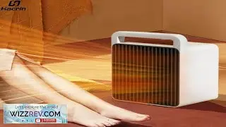 Electric Heater 900W Heating Fans Portable PTC Heater Hot Air Blower Mini