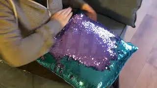 Mermaid Sequins Pillow