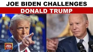 Joe Biden Touts His Economic Record, Challenges Trump To Build The Same | India Today