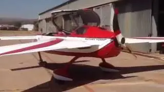Cozy mkiv rotary turbo with P-prop