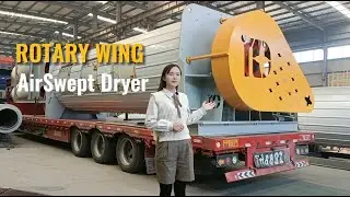 X model OSC-A/S/T rotary wing dryer for filter cake