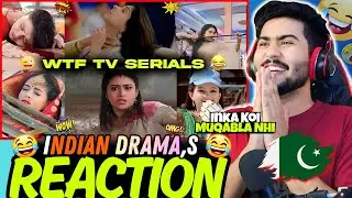 Reaction On Indian WTF TV Serials | Cringe Tv Serials Scene | Indian Drama,s 😁🤣 | Usama Reaction
