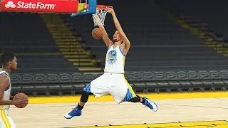 NBA Giant Player Dunk Contest - Stephen Curry, Kyrie, Isaiah Thomas, Chris Paul!