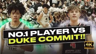 Tyran Stokes goes off for 26 against Duke commit!!| Full Game Highlights|